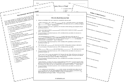 Printable Grammar Worksheets - Capitalization, Punctuation, Sentence